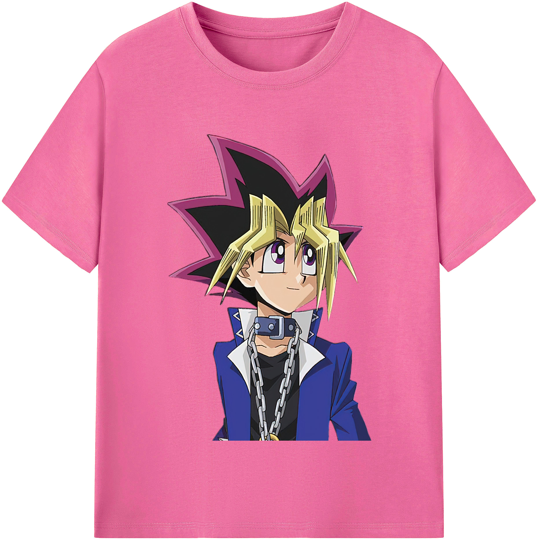 （画像用） 遊☆戯☆王 Yu-Gi-Oh! レディースカジュアルプリントTシャツ（綿100％）